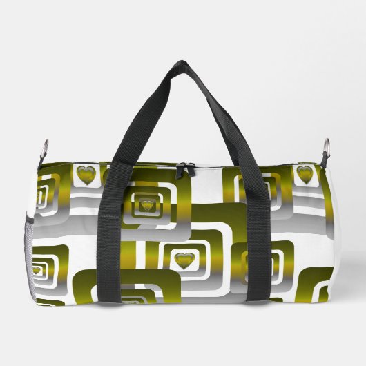 Activate My Heart Pattern Silver Plunjezak (Achterkant)