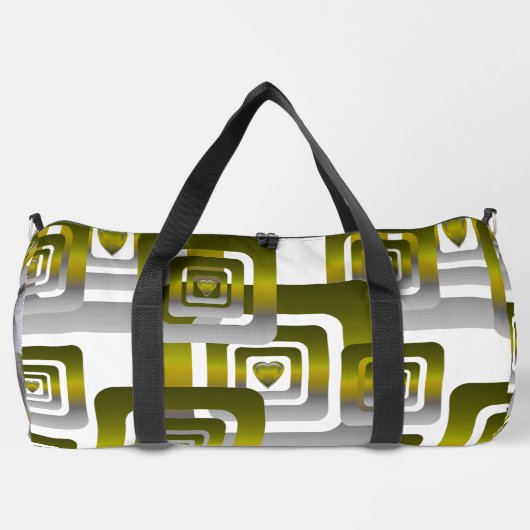 Activate My Heart Pattern Silver Plunjezak (Achterkant)