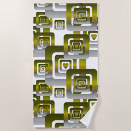 Activate My Heart Pattern Silver Strandlaken