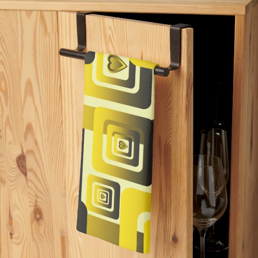 Activate My Heart Pattern Theedoek (Derde Gevouwen)