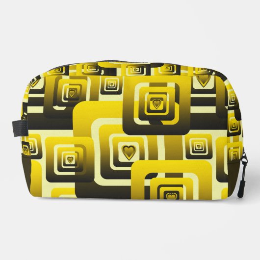 Activate My Heart Pattern Toilettasje (Voorkant)