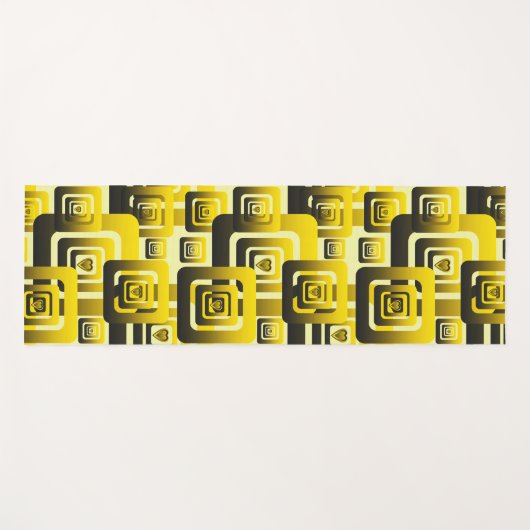 Activate My Heart Pattern Yogamat (Voorkant (horizontaal))