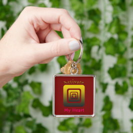 Activate My Heart Sleutelhanger