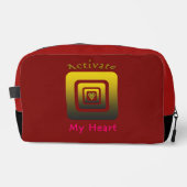 Activate My Heart Toilettasje (Voorkant)