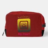 Activate My Heart Toilettasje (Achterkant)