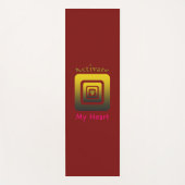 Activate My Heart Yogamat (Voorkant)