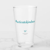 #activatekindness Pint Glass Glas (Voorkant)