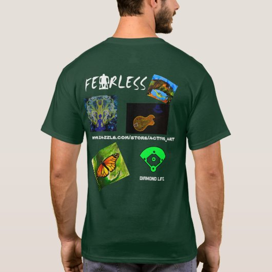 Active Art-Design T-shirt (Achterkant)