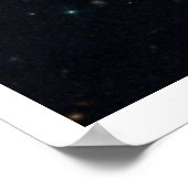 Active Black Hole Squashes Star-formatie Poster (Hoek)