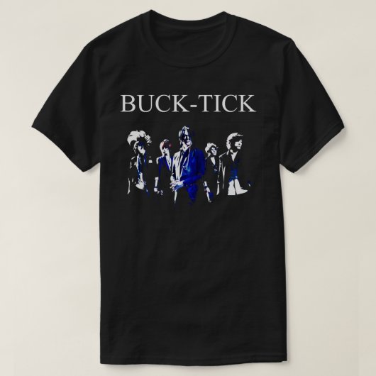 Active Horror Makeup Style Experience Buck Tick Re T-shirt (Design voorkant)