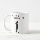 Active Shooter Basketball Player Basketball Active Koffiemok (Links)