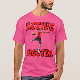 Active Shooter Basketball T-shirt
