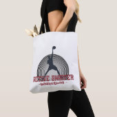 Active Shooter Basketball T-Shirt Tote Bag (Dichtbij)