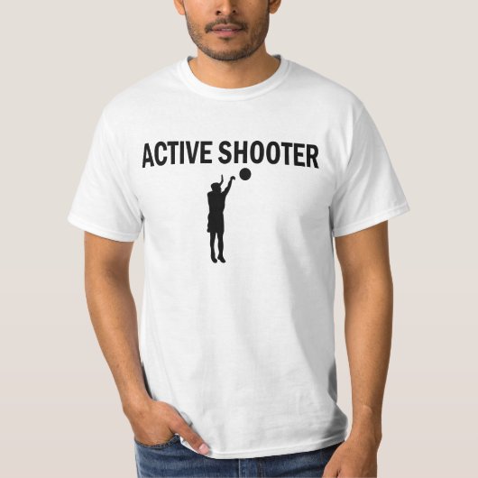 Active Shooter T-Shirt (Voorkant)