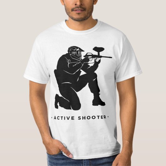 Active Shooter T-shirt (Voorkant)