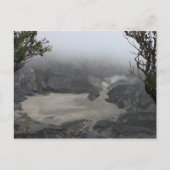 Active Volcano, Bandung Indonesia Briefkaart (Voorkant)