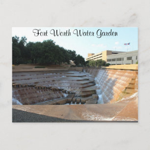Active Water Pool - Fort Worth Water Garden # 8 Briefkaart