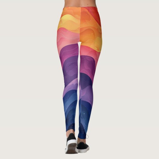 "ActiveFlex Girls' High-Performance Yoga Leggings (Achterkant)