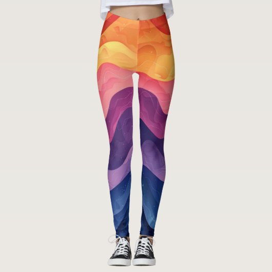 "ActiveFlex Girls' High-Performance Yoga Leggings (Voorkant)