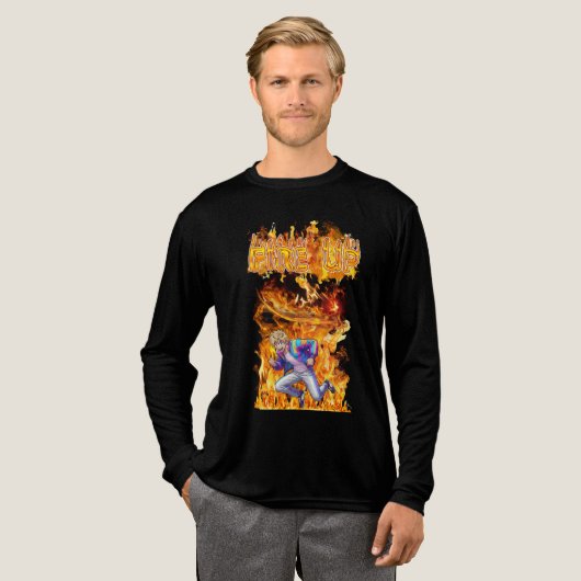 Activeren Tri-Blend Shirt (Voorkant)