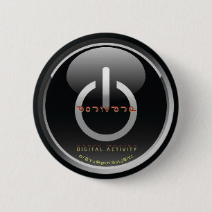 Activeren - Zwarte gladde Button