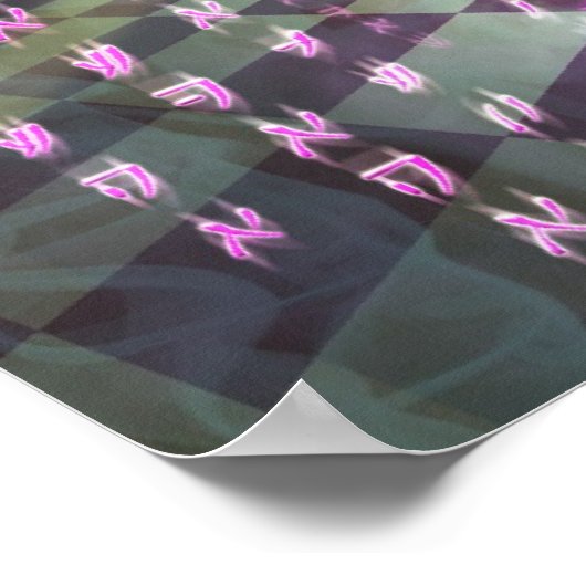 Activering van hoog hart poster (Hoek)