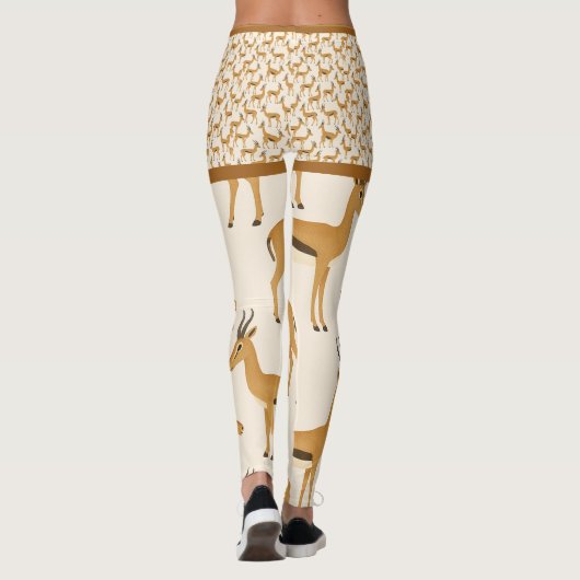 ACTIVEWEAR LEGGINGS - "GAZELLE" (Achterkant)
