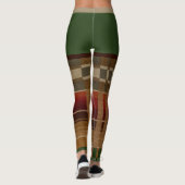 ACTIVEWEAR LEGGINGS - "GROENE SALSA" (Achterkant)