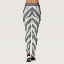 ACTIVEWEAR LEGGINGS - "WITTE TIJGER" -