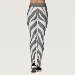 ACTIVEWEAR LEGGINGS - "WITTE TIJGER" -