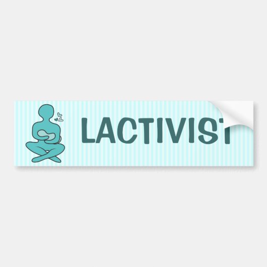 activist bumpersticker (Voorkant)