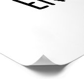 Activist Funny Dental Tooth Pun Poster (Hoek)