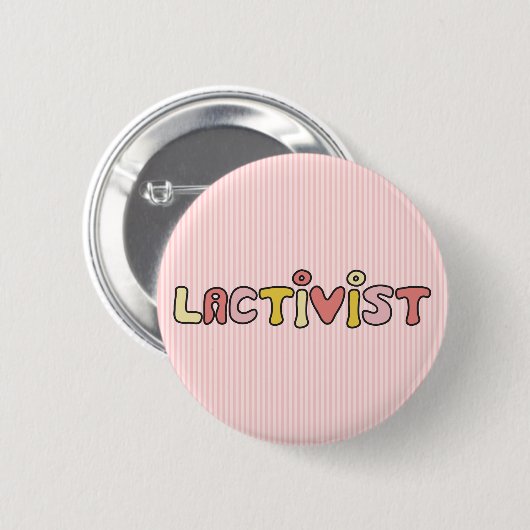 activist ronde button 5,7 cm (Voorkant /achterkant)