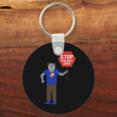 Activist Stop Project 2025. Sleutelhanger (Voorkant)