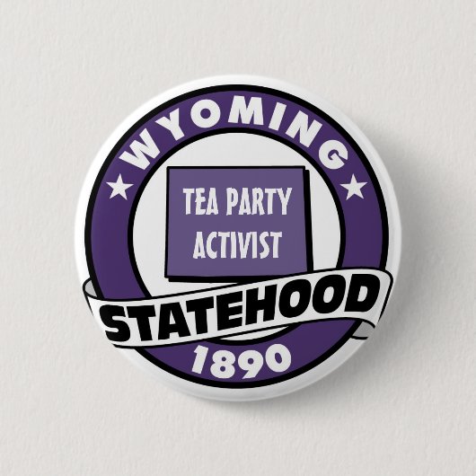 ACTIVIST VAN TEA PARTIJ RONDE BUTTON 5,7 CM (Voorkant)