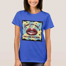 Activistisch Shirt, spreek je mening T-shirt