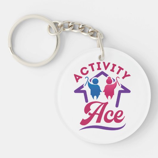 Activiteit Ace Activiteiten Directeur Sleutelhanger (Voorkant)