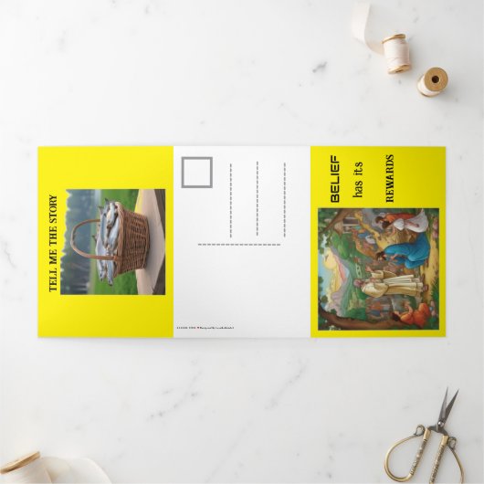 ACTIVITEIT BIJBELVERHAAL DRIELUIK KAART (Buitenkant)