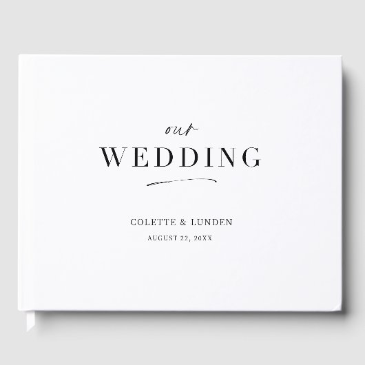 Activiteit C300 voor moderne weddenschappen Gastenboek (Voorkant)