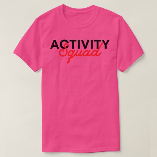 Activiteit Squad 6 T-shirt (Design voorkant)