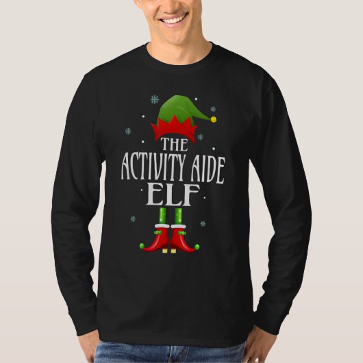 Activiteit ter ondersteuning van de Elf Xmas Funny T-shirt (Voorkant)