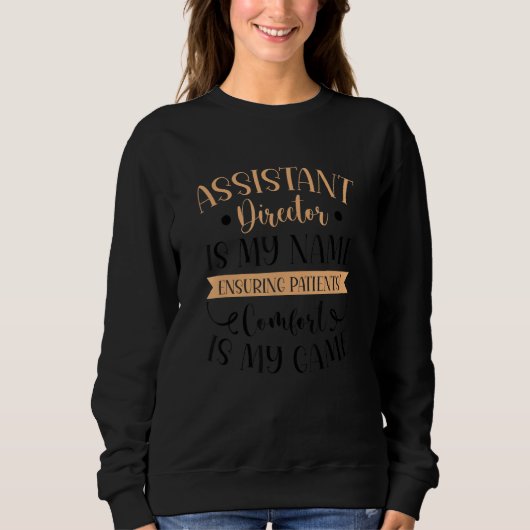 Activiteiten assistent hulpdirecteur 2 trui (Voorkant)