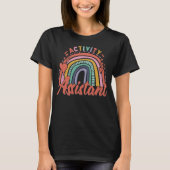 Activiteiten Assistent Rainbow Funny Activiteiten  T-shirt (Voorkant)