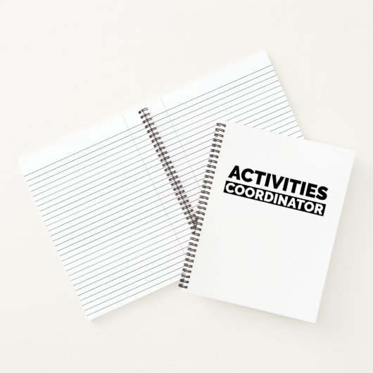 Activiteiten coördinator notitieboek (Binnen)