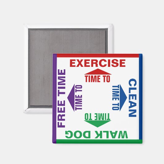 Activiteiten en taken aanpassen magneet (Voorkant / Achterkant)