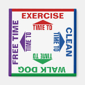 Activiteiten en taken aanpassen magneet (Voorkant)