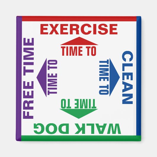 Activiteiten en taken aanpassen magneet (Voorkant)