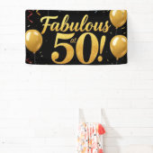 Activiteiten in de omgeving van 50 Gold Glitter Bi Spandoek (Insitu)