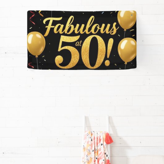 Activiteiten in de omgeving van 50 Gold Glitter Bi Spandoek (Insitu)