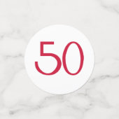 Activiteiten in de omgeving van 50 Red Table Confe Confetti (Kleine voorkant)